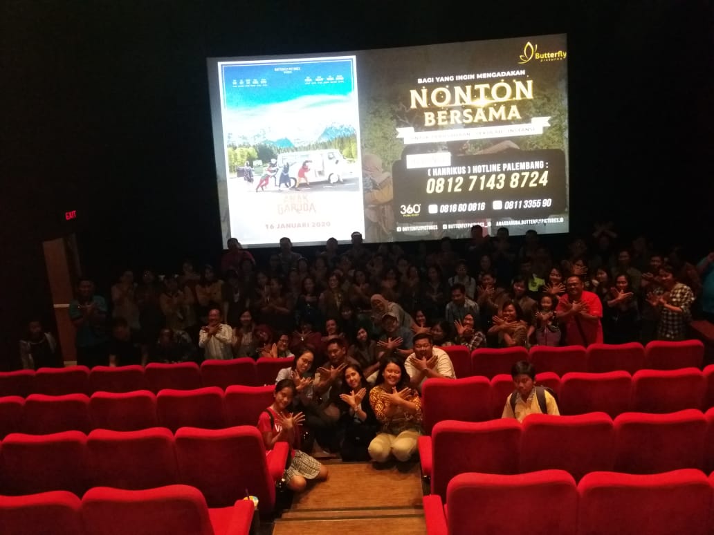 Nonton Bareng Film "Anak Garuda" Bersama Yayasan Perguruan Baptis Palembang